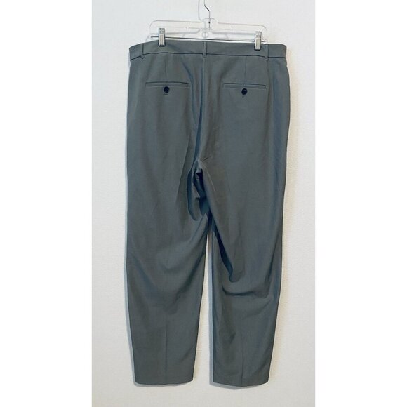 Banana Republic Pants Womens 16 Gray Sculpted Stretch Trousers Academia Work - Picture 4 of 7